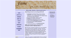 Desktop Screenshot of giannaviolins.com